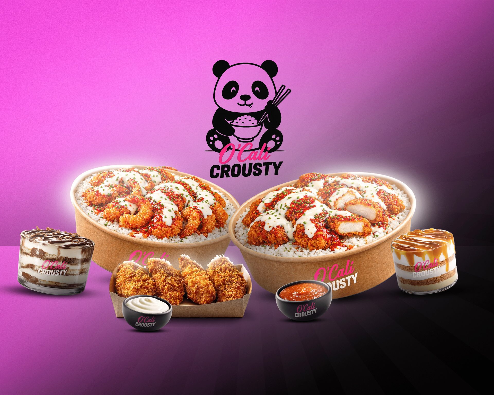 Les barquettes O'Cali Crousty